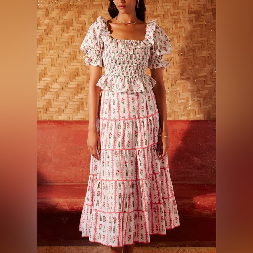 Kimmy Skirt - Pink City prints